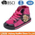 High cut lovely casual kids shoes supplier 2016
